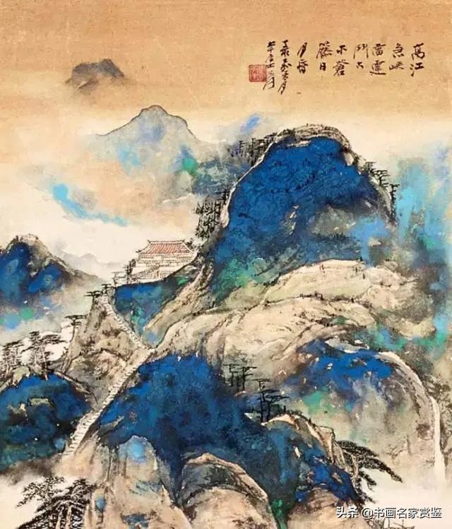 上世纪画坛最具传奇色彩的国画大师——张大千 山水作品欣赏