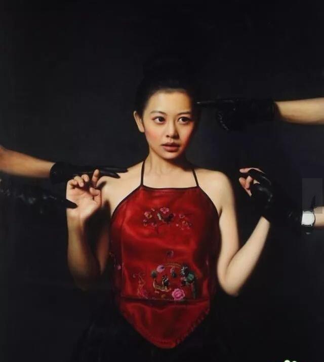 女人体油画图片，青年画家陈承卫油画作品欣赏
