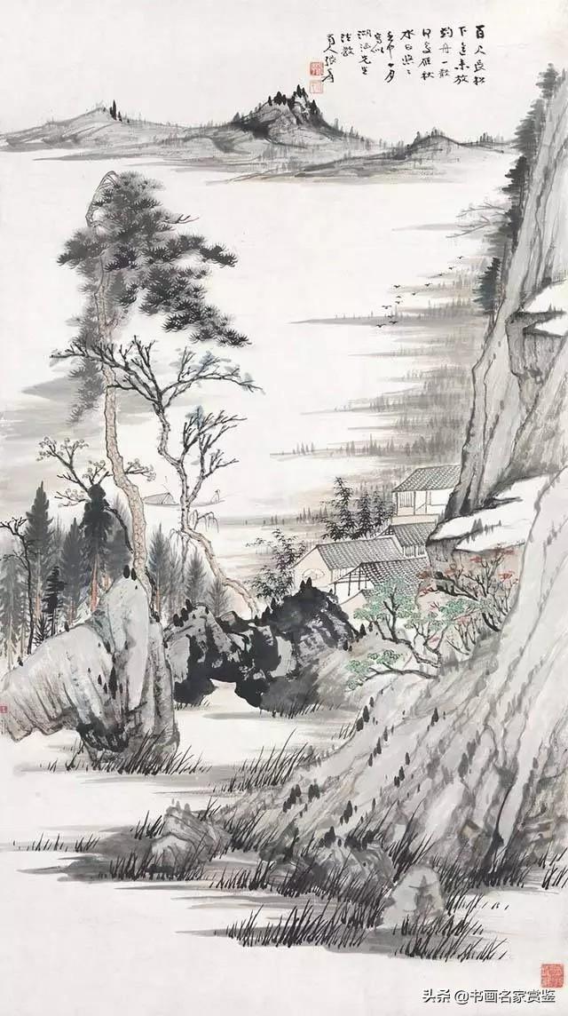 上世纪画坛最具传奇色彩的国画大师——张大千 山水作品欣赏