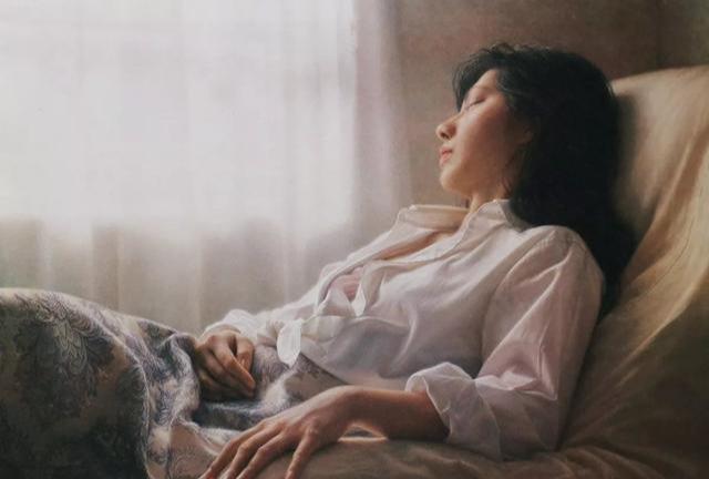 人体艺术——日本超写实油画大师人体油画中的岛国女郎