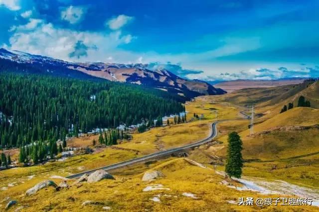 穿越塔克拉玛干沙漠：一条苍茫的老国道，惊艳了四季