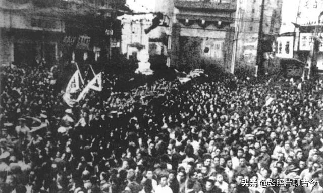 1945年各地人民庆祝抗战胜利珍贵老照片：有没有你的故乡