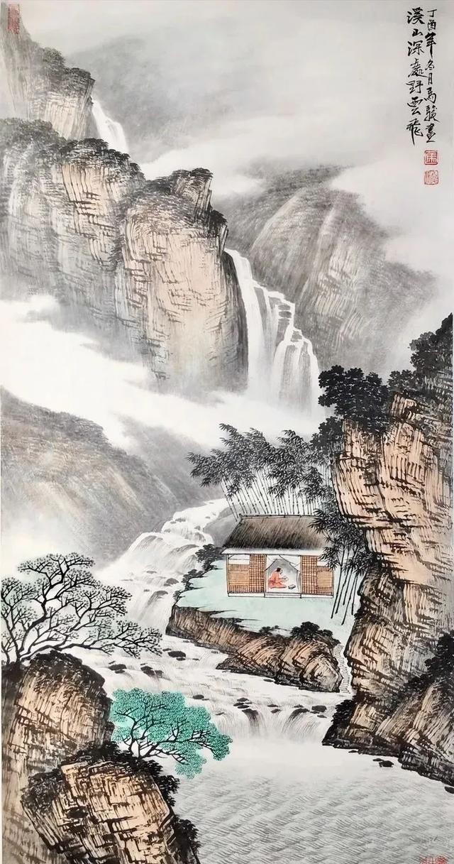 盛夏，给你带来清凉——水墨山水