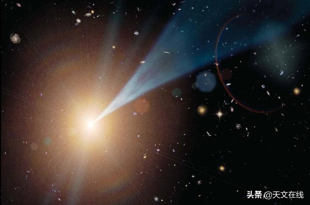 新发现 耀眼耀变星 在宇宙十亿岁