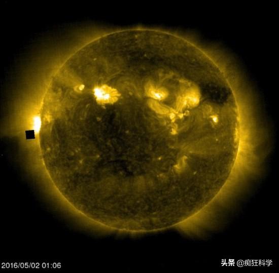 NASA又观测到太阳表面出现神秘的立方体，在多年前就被发现过