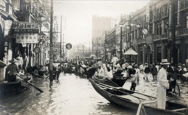 1931年民国大水灾，110张高清老照片全景再现