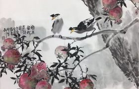 春华秋实-黄少南花鸟画赏析