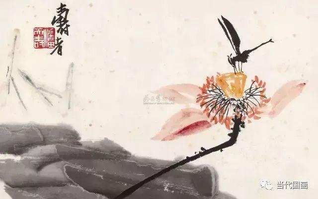 潘天寿：花鸟画的布置，应以势为主