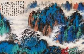 当代著名绘画大家、美术教育家——刘海粟 绘画作品欣赏