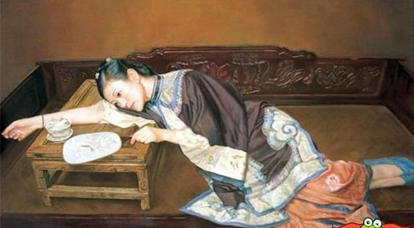 陈逸飞女体油画欣赏，油画中的古典美人