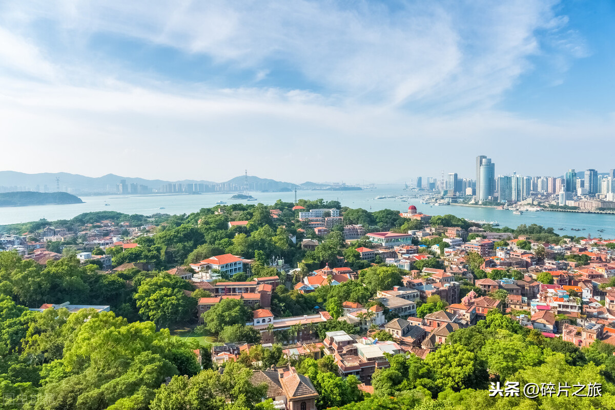 向海岸归去厦门之地-秋也是有的，空气来得润，天的颜色显得淡