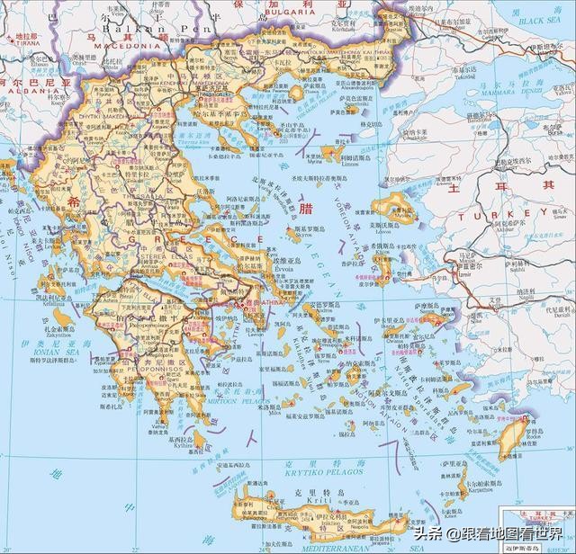 土耳其希腊领土争端：希腊是如何对奥斯曼领土“蚕食鲸吞”的？