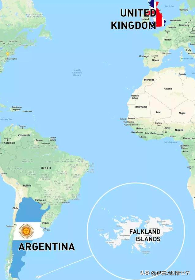 马岛战争：利益和主权的碰撞，从邮票看阿根廷、英国领土争端