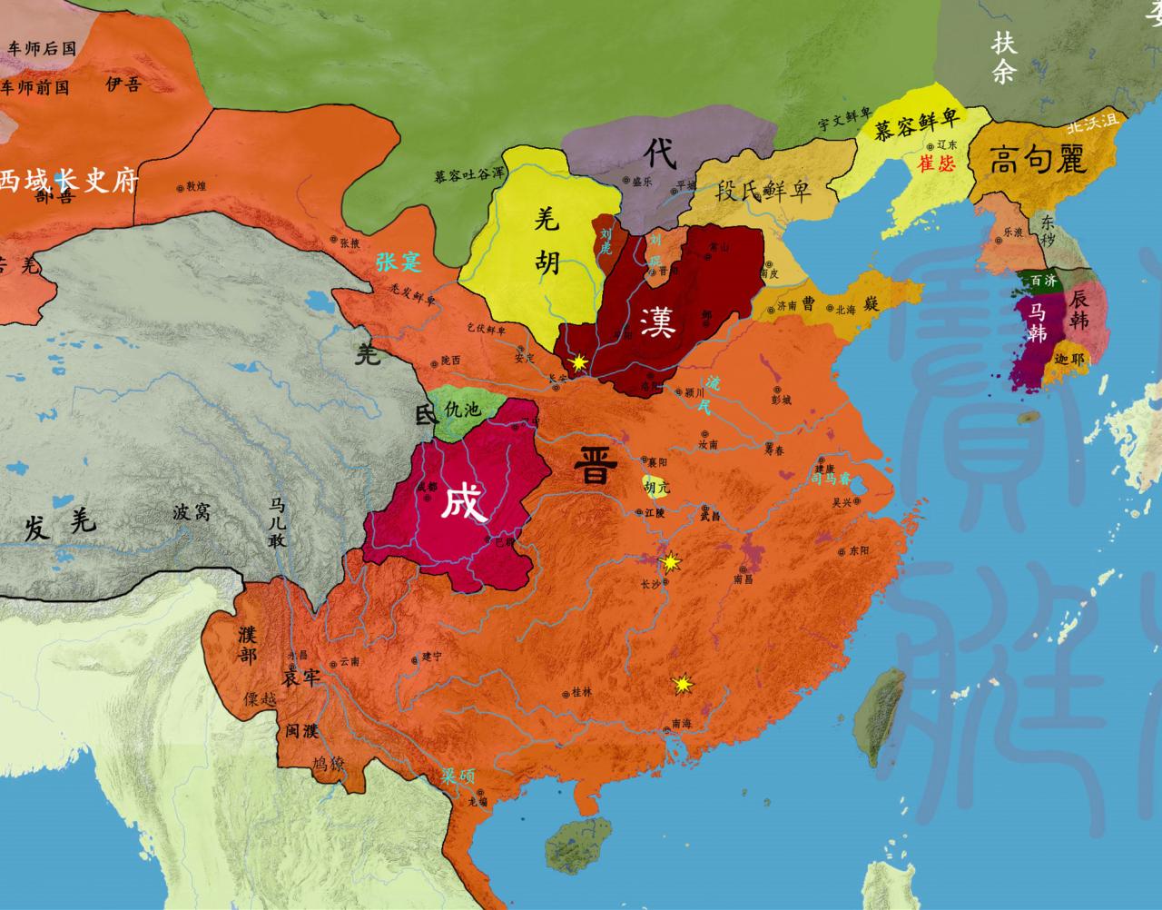 从地图看十六国的演变：中国最混乱的时代，是如何走向统一的？