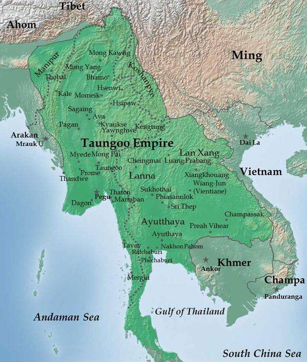中国古代为何没有打开印度洋的出海口？明朝将缅甸丢得干干净净
