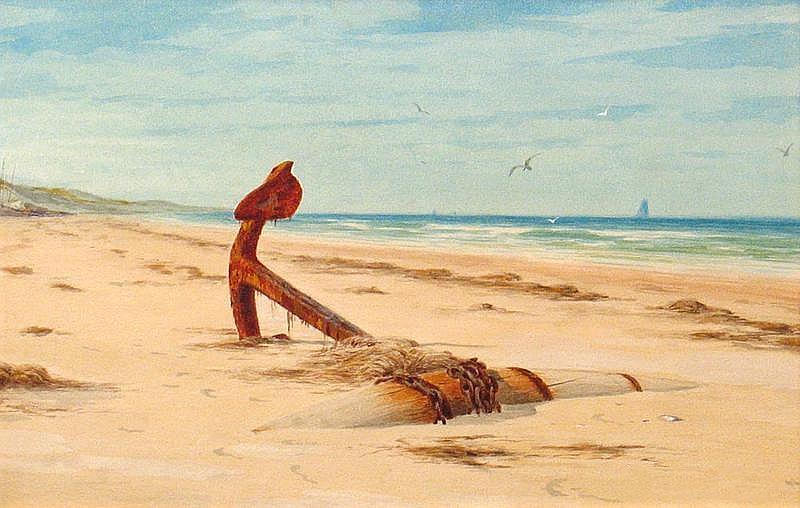 美国画家特赖恩Tryon：以色调主义风格绘制海景画艺术作品