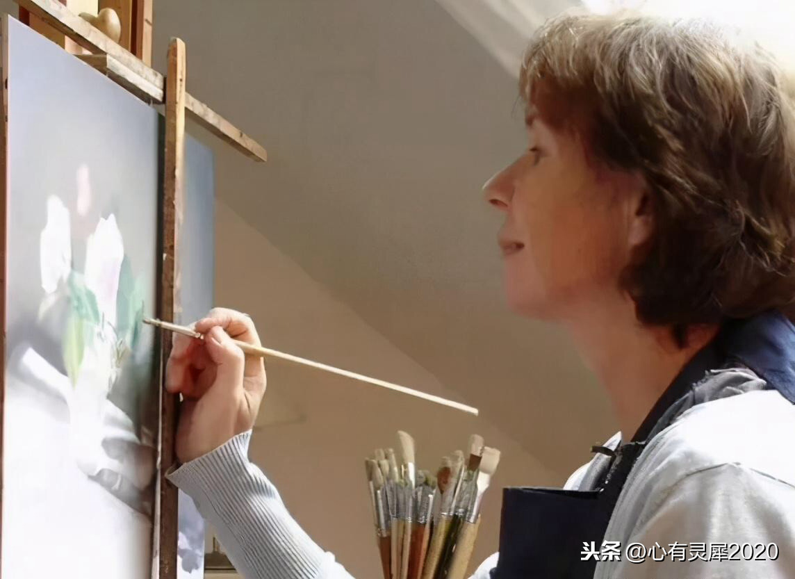 荷兰艺术家anna de画作，充满了阳光，展现了生活中的美好