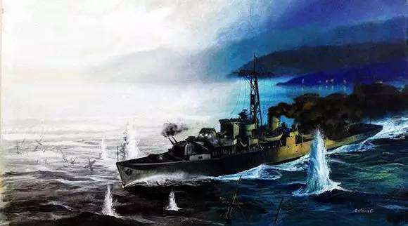紫石英号挑衅，解放军炮兵连续重创4艘英舰，击毙147个英国兵