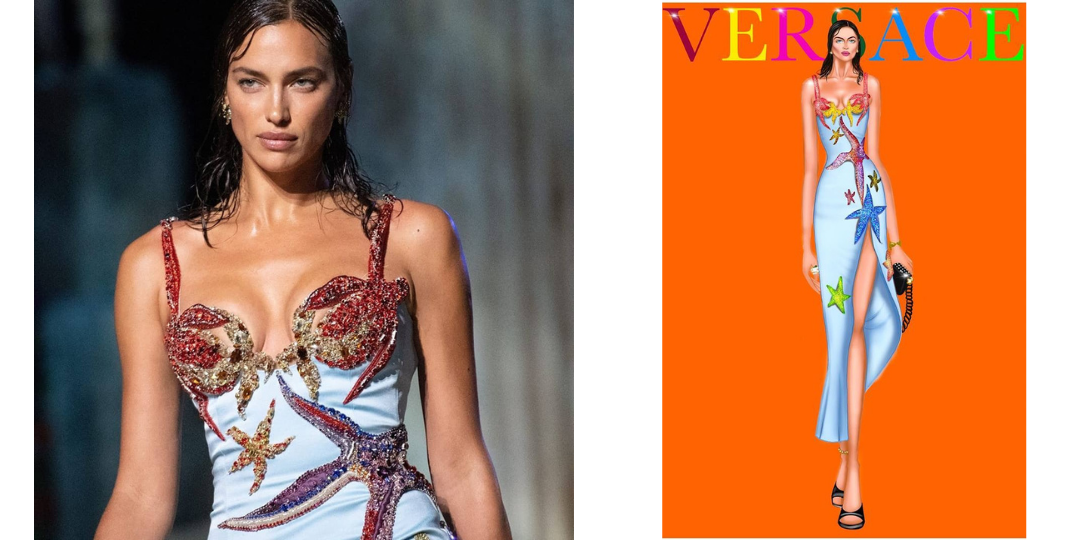 米兰时装周-范思哲（Versace）2021春夏成衣系列