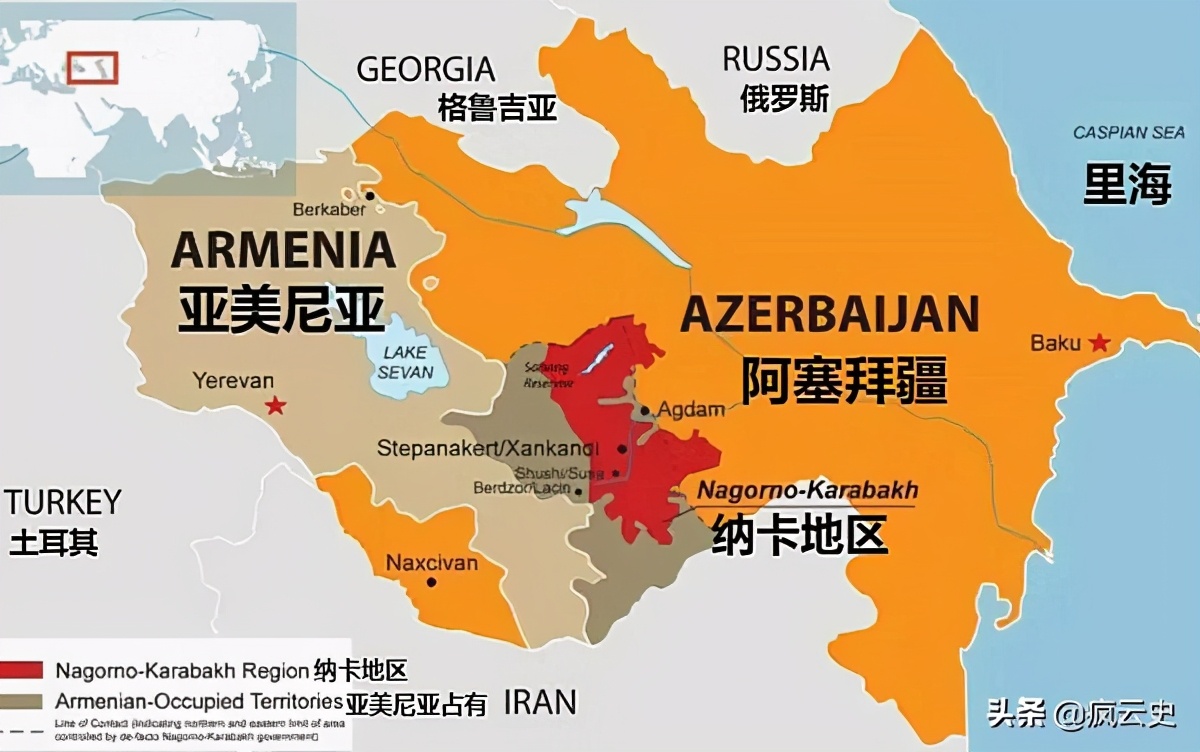 当年苏联做了什么，使得亚美尼亚和阿塞拜疆，为纳卡地区大打出手