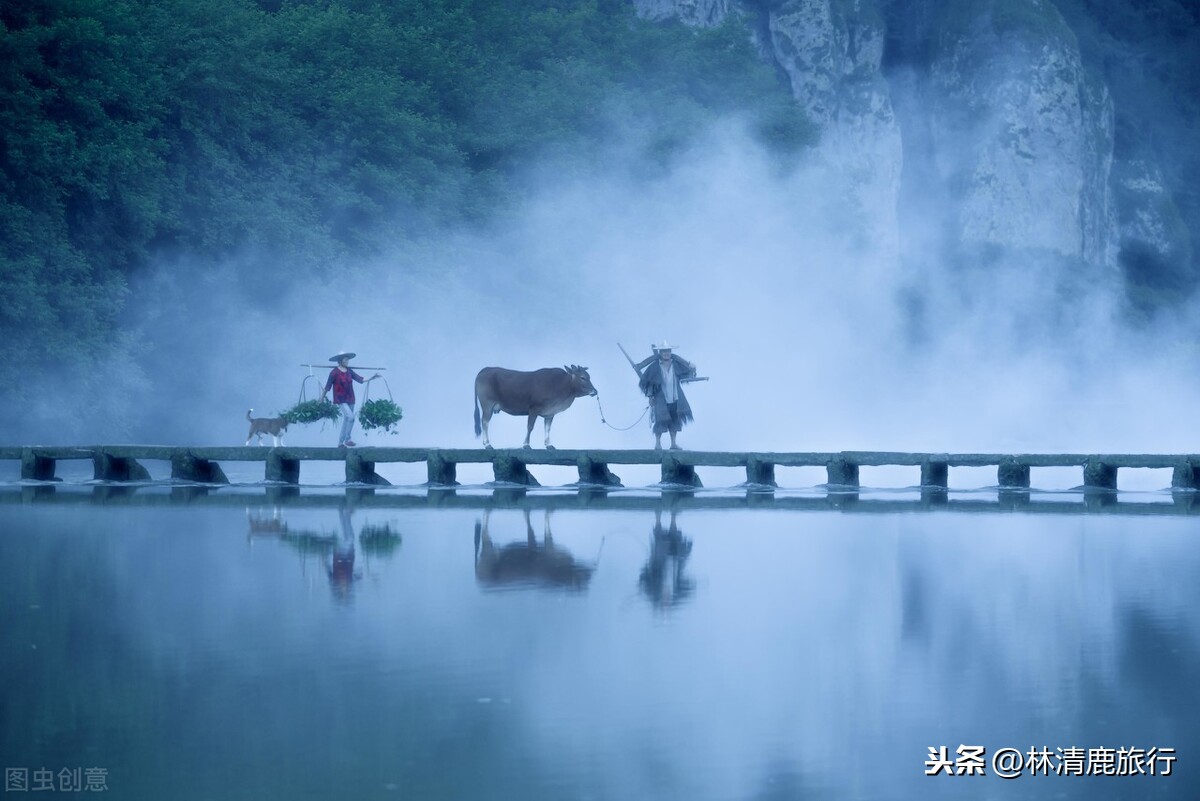 这个宛如仙境的小县城，把中国的山水诗意，演绎到了极致