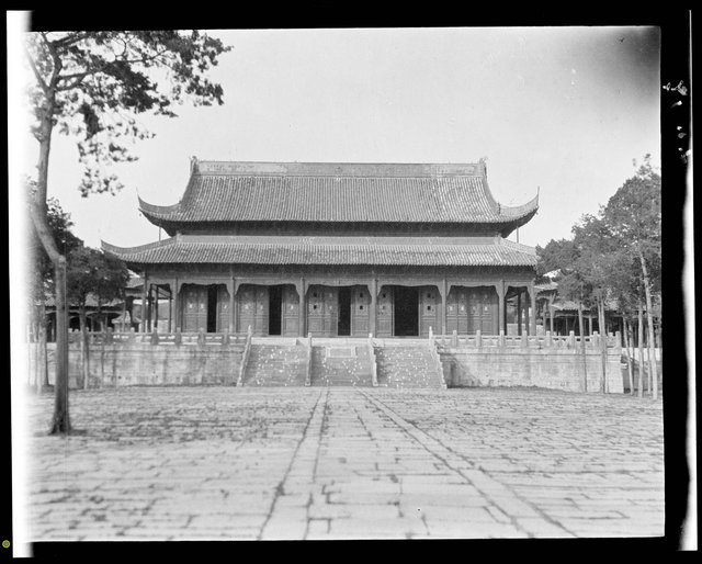 南京老照片：百年前的南京大学、金陵图书馆、夫子庙