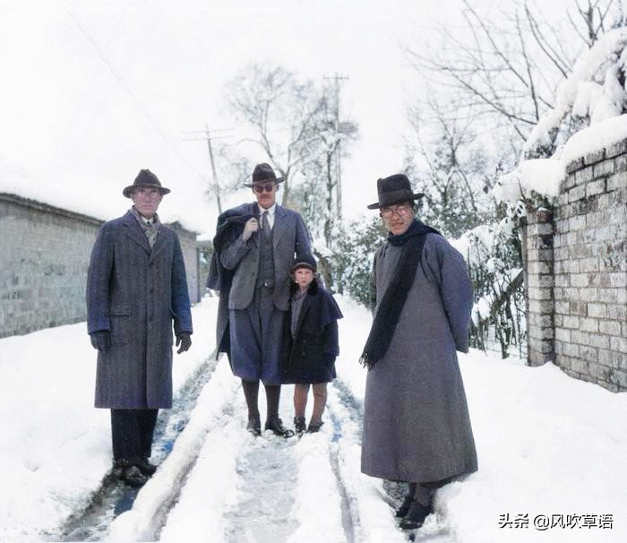 江苏老照片：1932年冬天的南京街市和那一场大雪