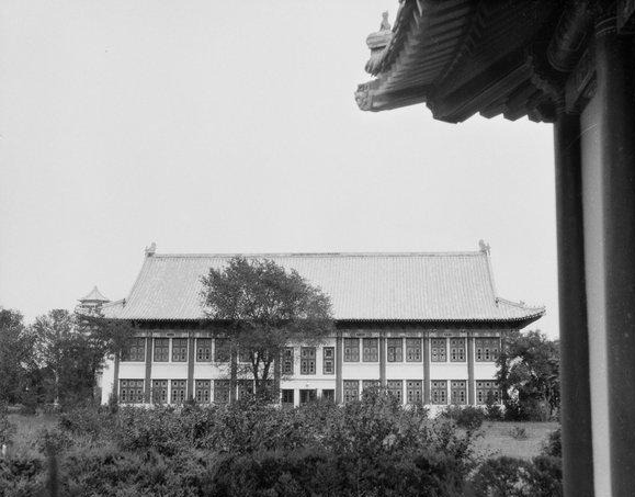 老照片：九十年前的北京燕京大学