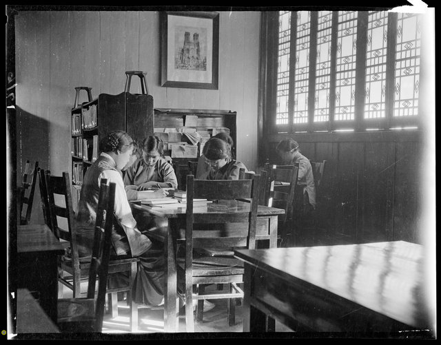 南京老照片：百年前的南京大学、金陵图书馆、夫子庙