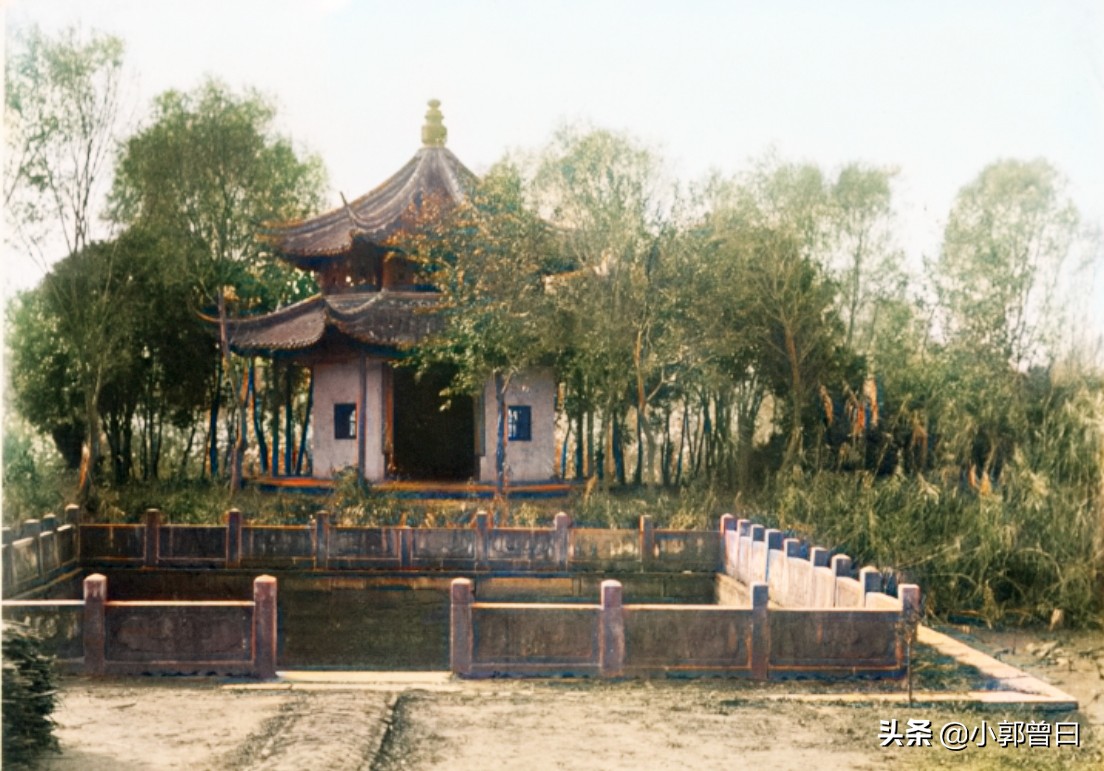 1928年镜头下的镇江：甘露寺铁塔尚存，金山寺眺望长江风光