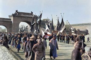 北京老照片：1939年6月12日的西三座门大街