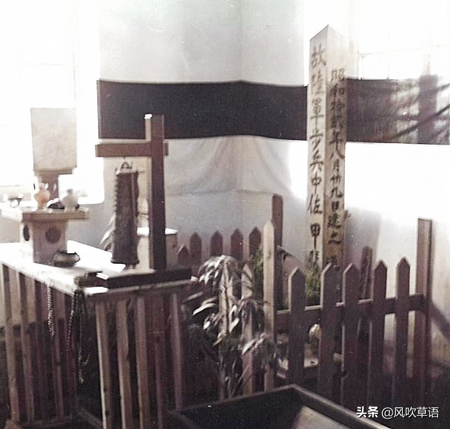 北京旧影：1938年，鬼子祭祀“通州事件”保安队打死的日本人