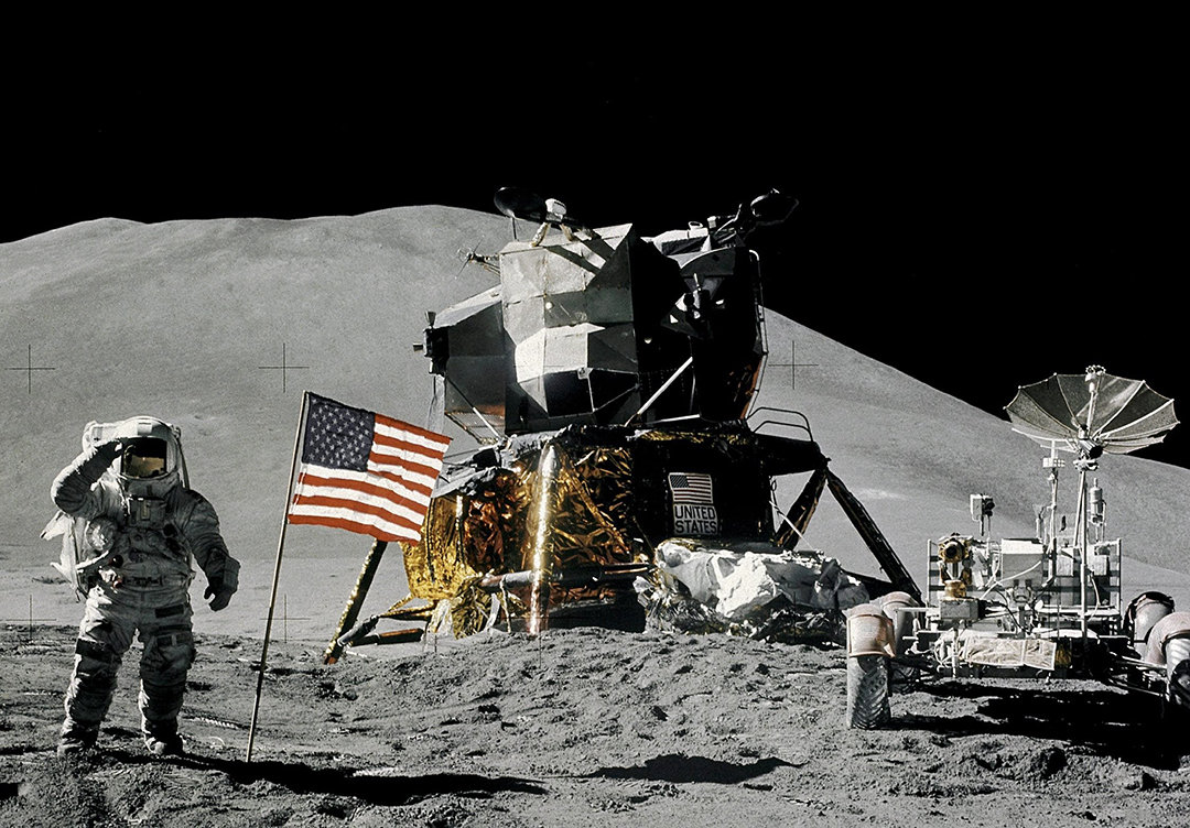 阿波罗载人登月造假？中国从美国赠送的1克月岩中，获得答案
