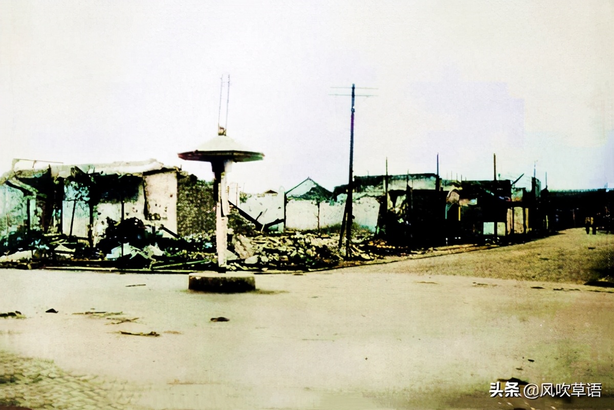 1938年，日本人镜头里支离破碎的南京城