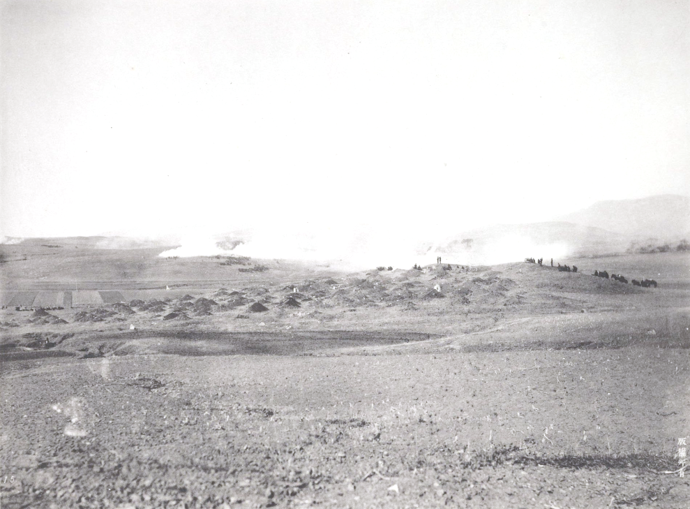 老照片：甲午中日战争战地写真