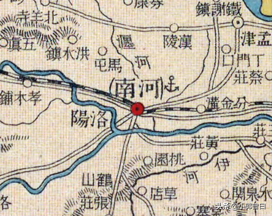 1932年旧照中的河南：洛阳城古迹无处可寻，函谷关道路崎岖