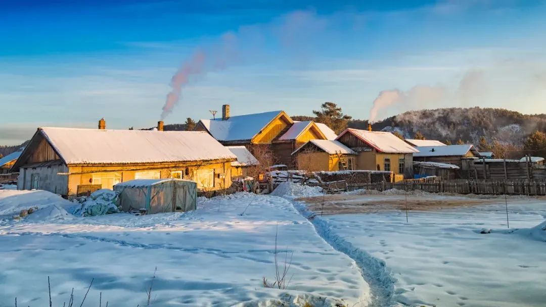 东北以北绝美雪景，零下30°的童话王国，邂逅另类北极光