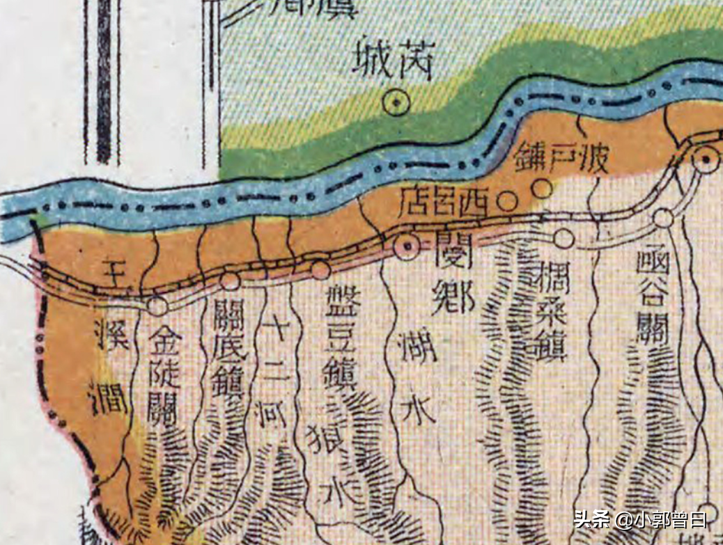 1932年旧照中的河南：洛阳城古迹无处可寻，函谷关道路崎岖