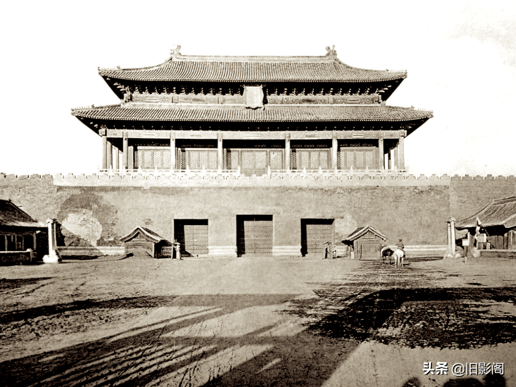 北京皇城1900年，侵华联军镜头下的慈禧寝宫