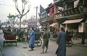 前苏联摄影师镜头下的上海，1950年