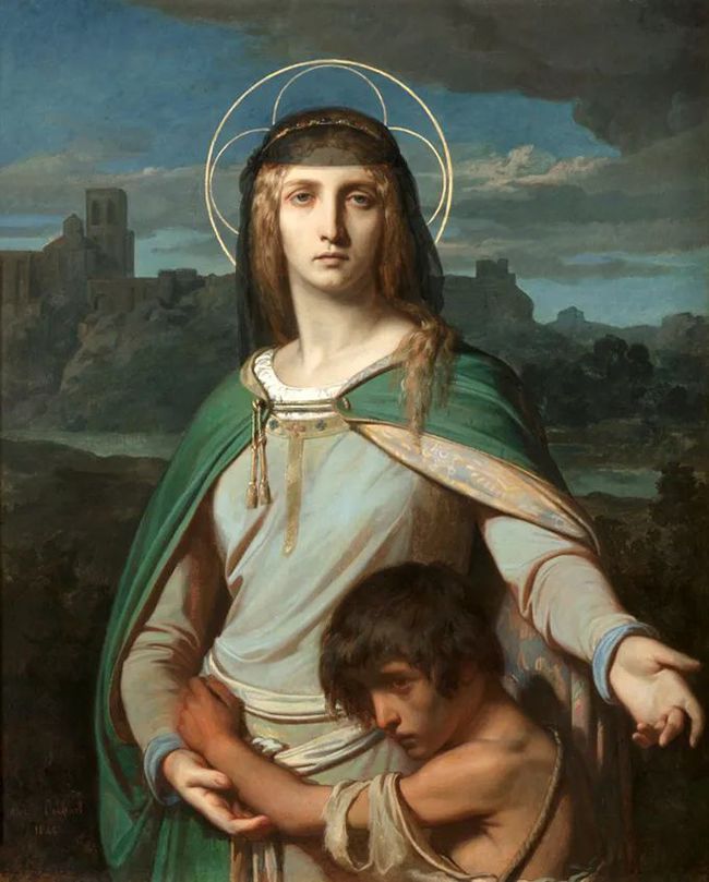 见证实力！法国新古典主义学院派画家，亚历山大·卡巴内尔的油画