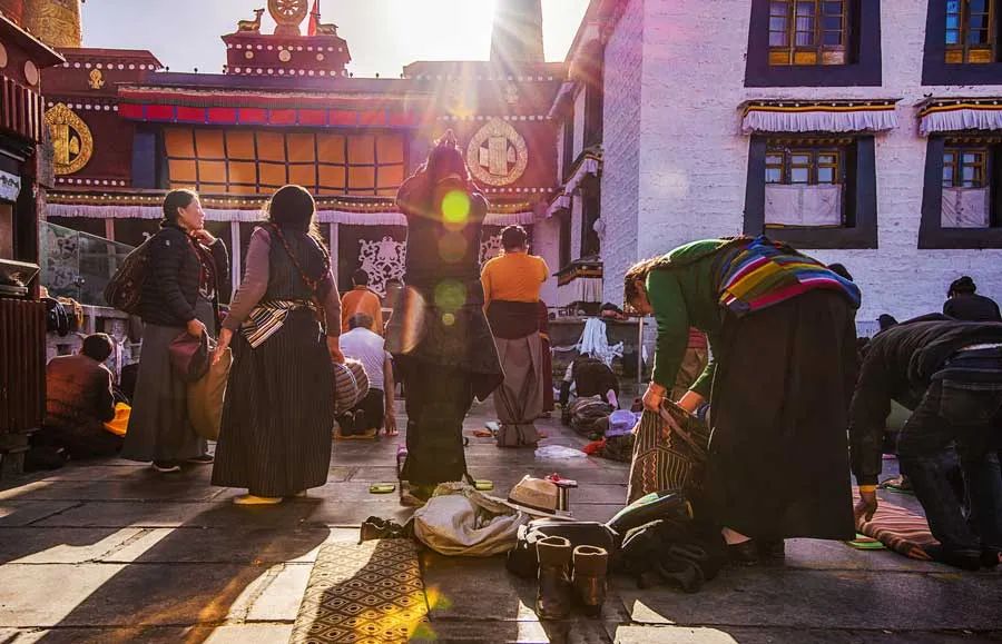 西藏的冬日，藏着别样的美丽，真正的朝圣天堂
