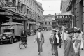 上海旧影1937年，彼时的永安百货汉弥尔登大楼