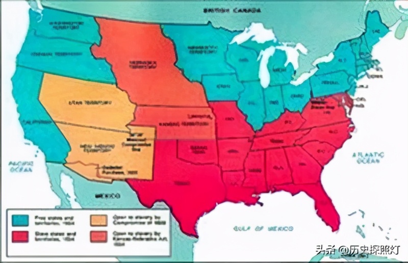 11个南方州宣布独立，林肯发声硬怼决不允许分裂，美国内战开打