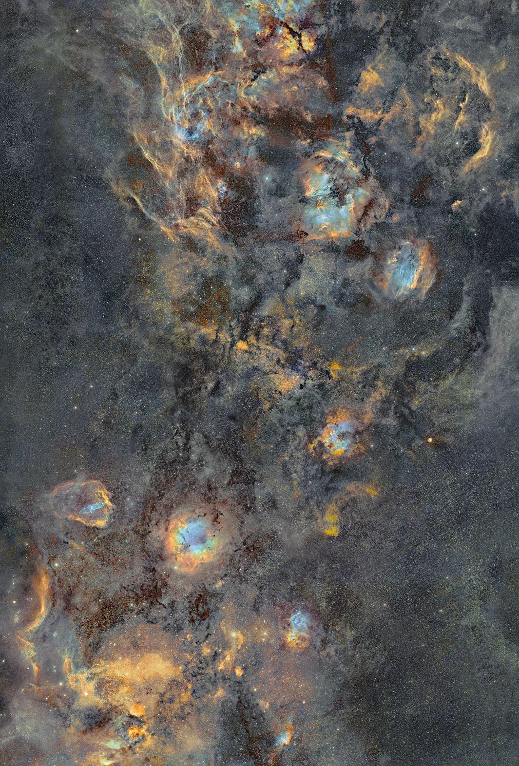 纤毫毕现：一张12年才完成的银河全景图