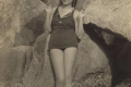历史老照片：穿泳装的胡蝶，张作霖个子小气场大，美军文工团慰问