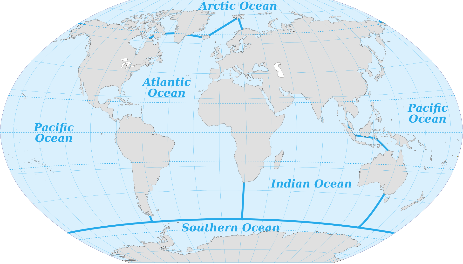 大西洋和太平洋海水真的不能融合？这条分界线究竟是什么？
