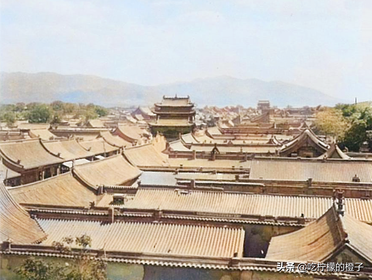 老照片：1942年的山西忻州，古老忻州多秀美