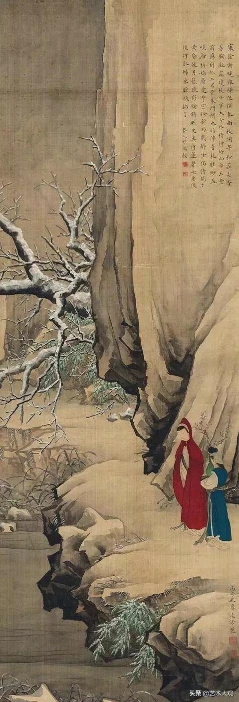 婉约仕女画 | 工笔重彩大师刘凌沧古典诗意人物画欣赏