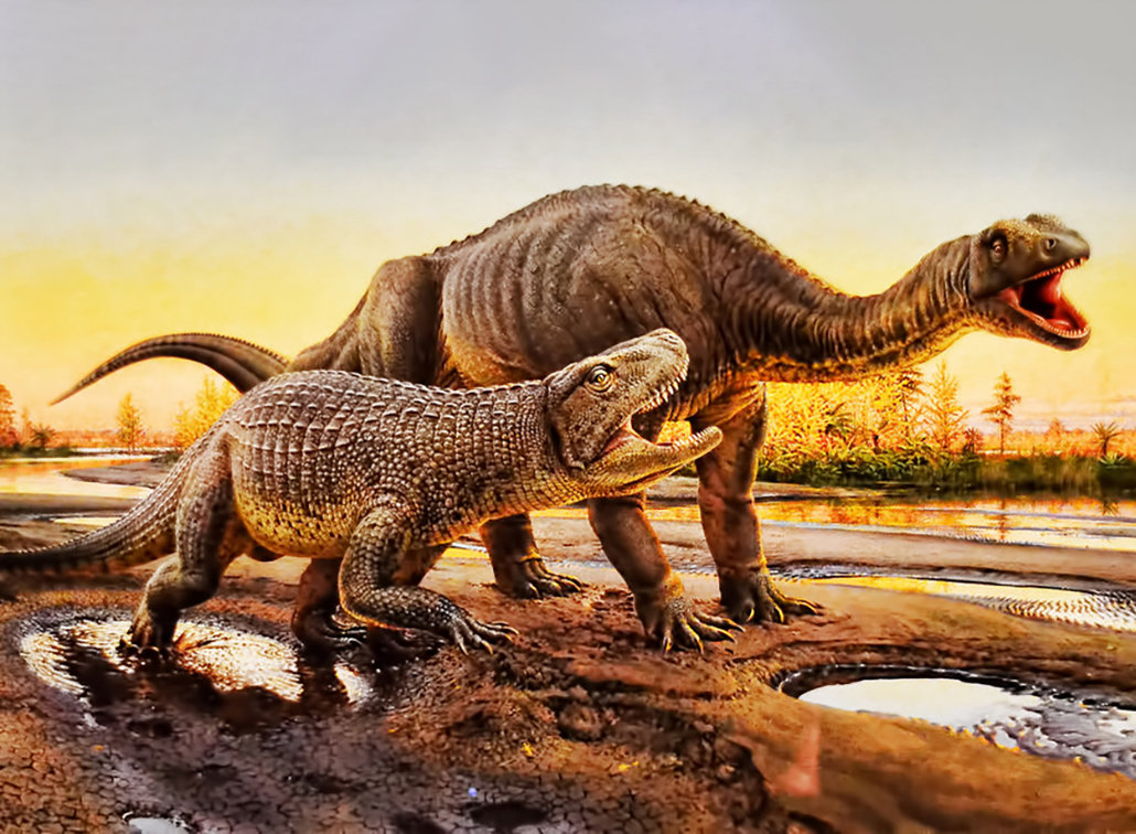 2.3亿年前，下了200万年的暴雨，恐龙趁机称霸地球